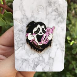 Scream Ghostface Horror Pin