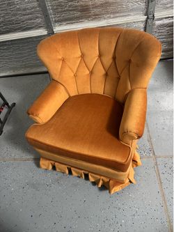 Orange chair