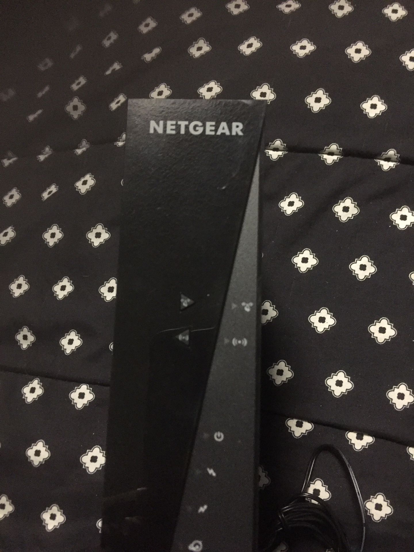 Netgear router n modem works great has power cable