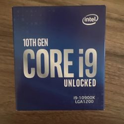 Intel Core 19-10900K 3.7 GHz 10-Core Processor