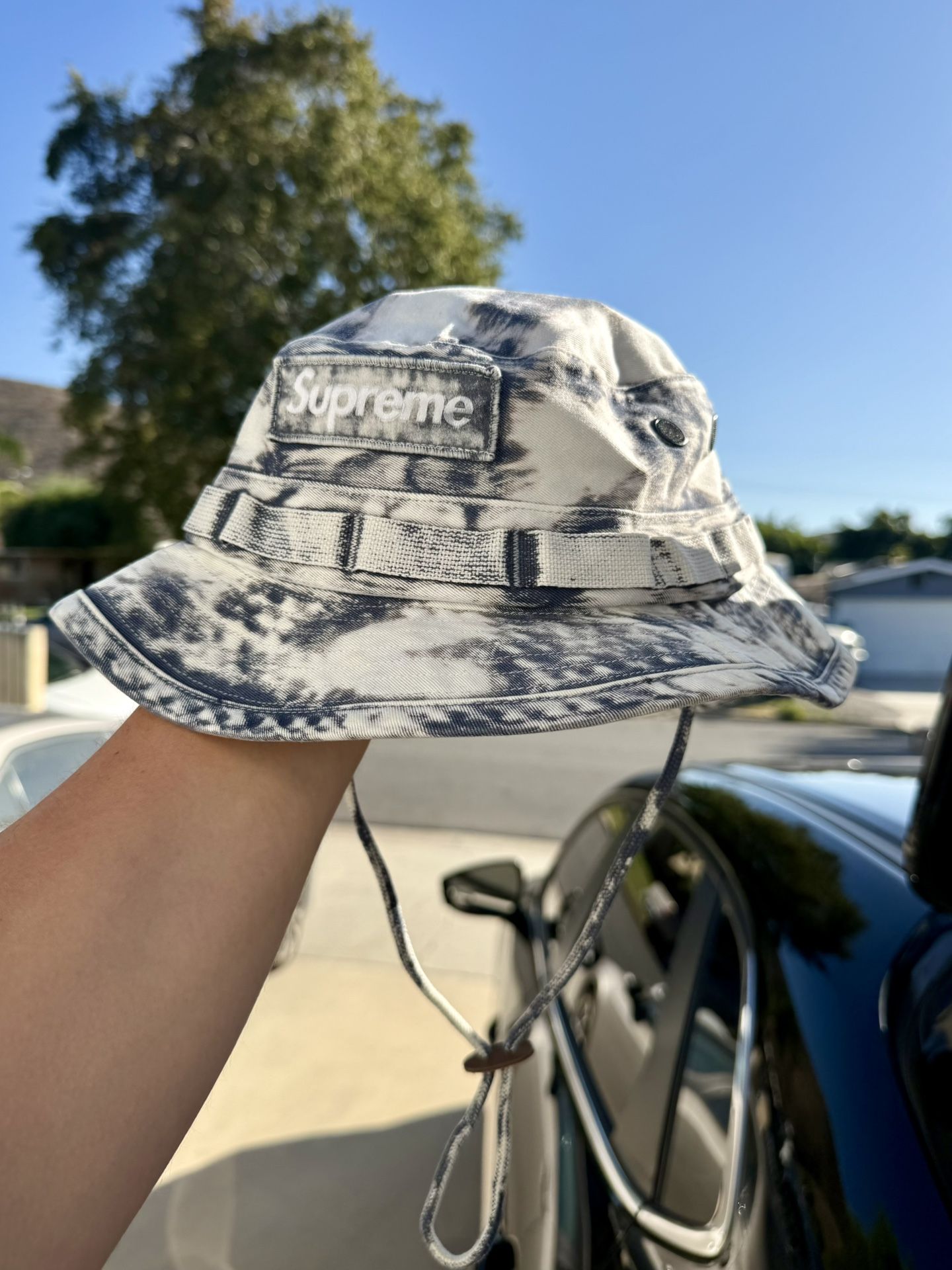Supreme Bleached Boonie Bucket Hat