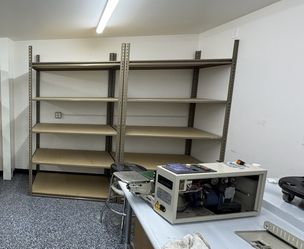 Boltless Storage Shelves 48 in W x 30 in D Supply 5 Tier Shelving Delivery Available