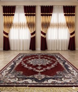 2 Curtain Sets for Sale – Elegant Home Décor Set