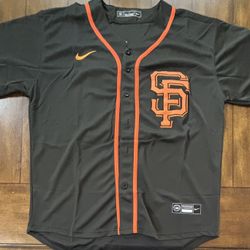 San Francisco Giants Jung Hoo Lee Black Alternate Jersey Adult Large NWT