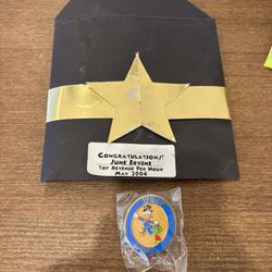 Disney Too Revenue Staff Pin