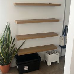 4 Ikea Floating Shelves