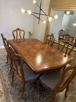 Ethan Allen Tuscany collection dining table
