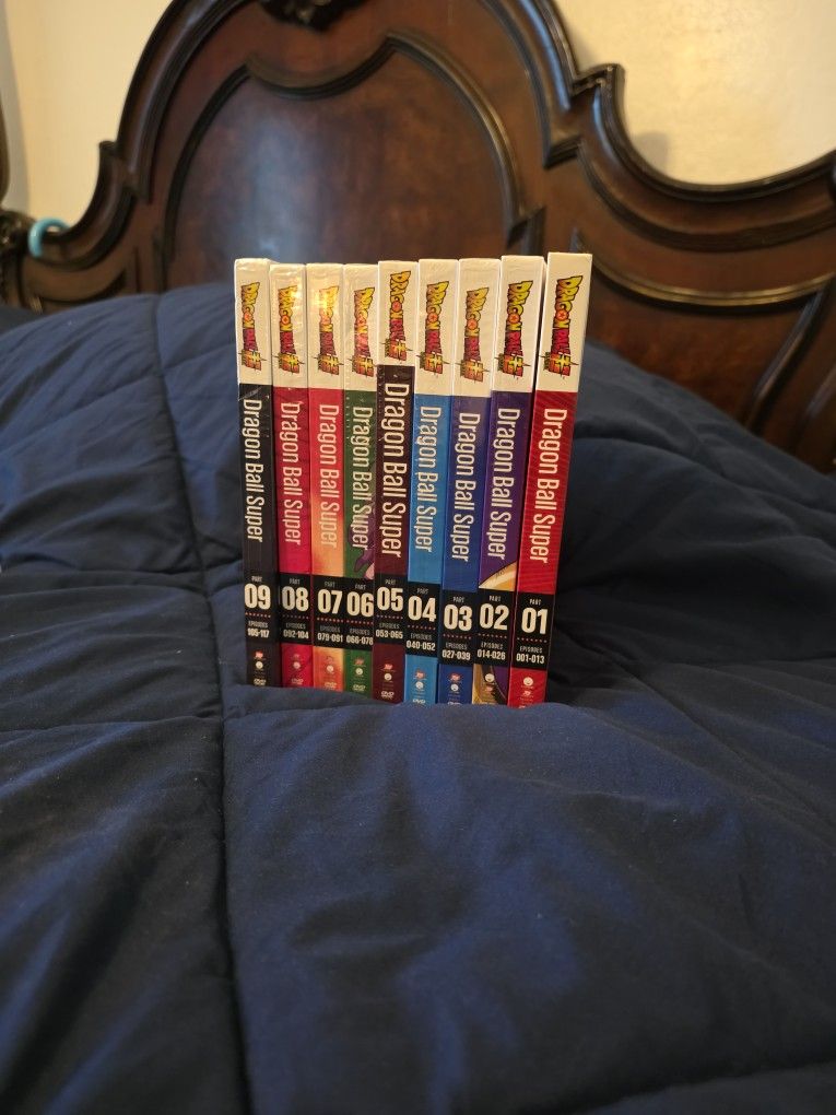Dragonball Super DVD collection
