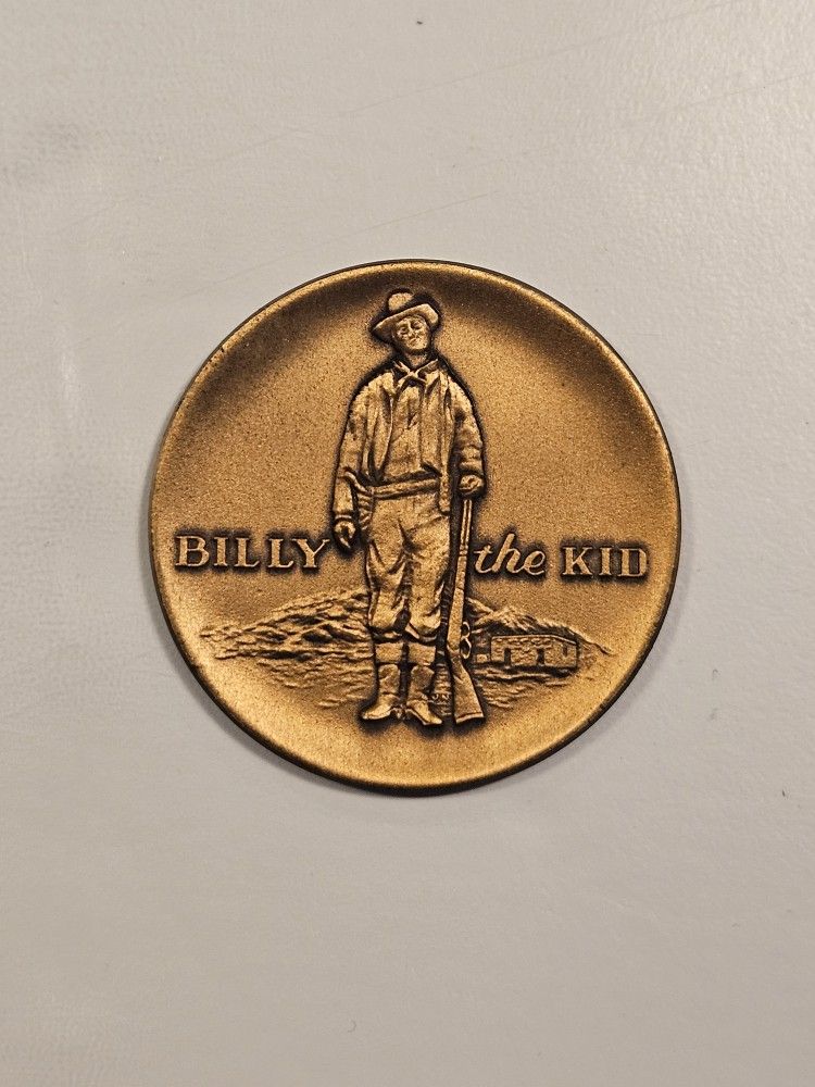 1969 Billy The Kid New Mexico Bronze Medal