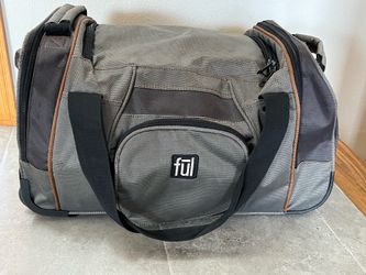 FUL Rolling Duffle Bag Wheeled Travel Luggage