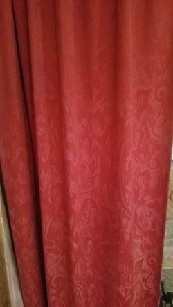 Burgundy Curtains