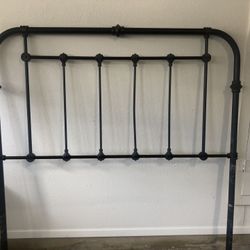 Antique headboard