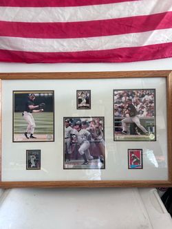 35”x23” Colorado Rockies Display Todd Helton Larry Walker Jeff Cirillo