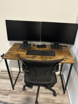 Desk And Chair