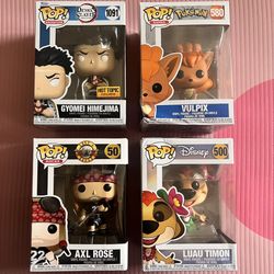 4 Pop Funko Bundle