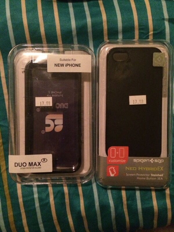 Spigen sgp and duo max iphone 5 cover