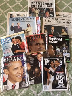 History- mint condition- Obama collectible