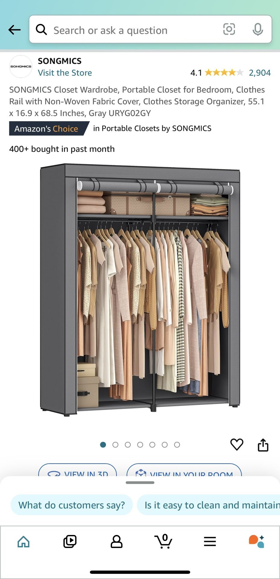 Portable Closet