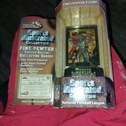 Sports Illustrated Collection Fine Pewter Joe Montana 