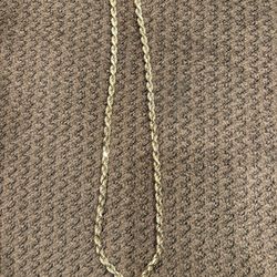 Rope Gold Chain 14 K 