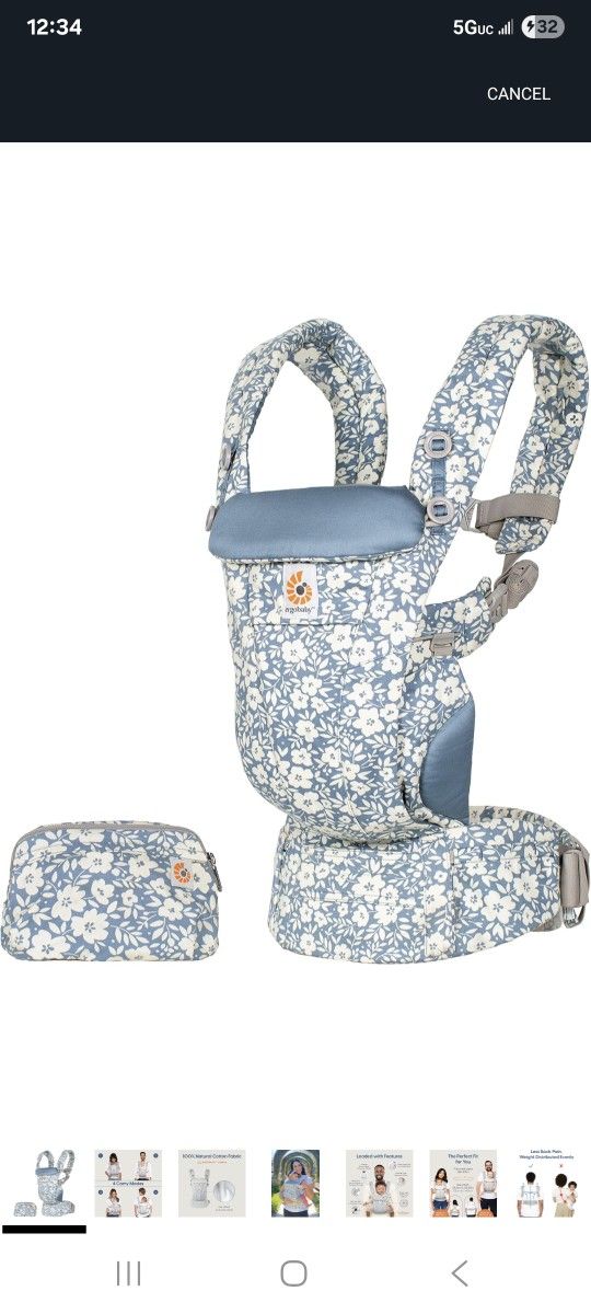 Ergobaby Omni Drea Baby Carrier
