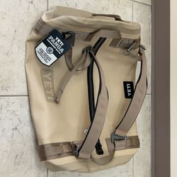 YETI PANGA WATERPROOF DUFFEL 50L TAN BAG.