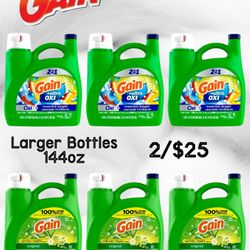 Large Gain LAUNDRY Detergent Household BUNDLE Stock up SALE 🔥