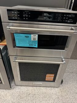 KitchenAid Stainless Steel Wall Oven Microwave Combo