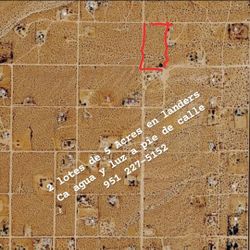 5 Acres Flat Land In Landers