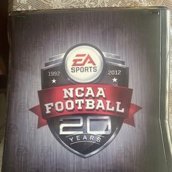 -Rare Colorware EA Sports NCAA Football 20 Years Xbox 360 Slim- 