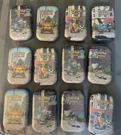 POKÉMON LUMIOSE CITY TINS ALL SEALED