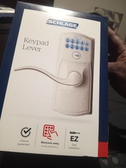 Schlage brand new
