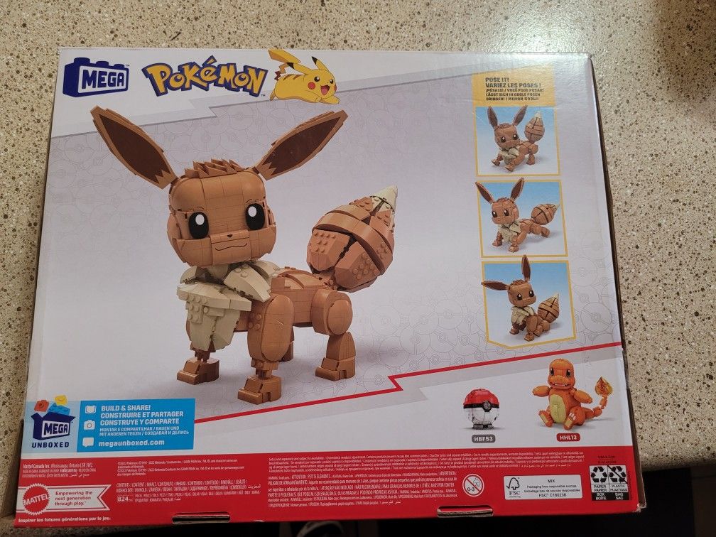 Pokemon Eevee Mega Construx