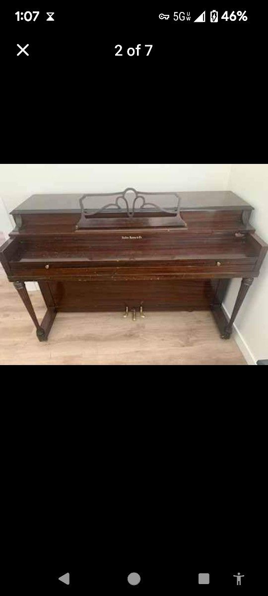 Piano W/ Sheet Music