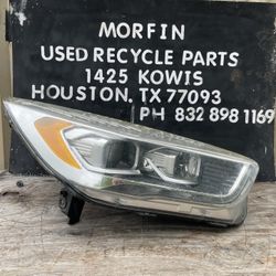 2017-2019 Ford Escape Right Passenger Headlight HID OEM.