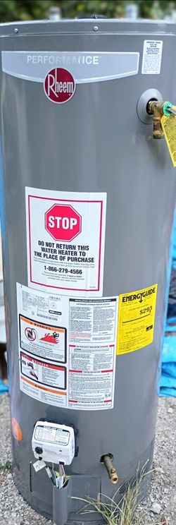 Performance 50 Gal. Tall 38,000 BTU Natural Gas Water Heater