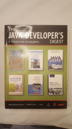The Java Developers Digest Book