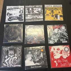 Original Punk / Hardcore 7” Records