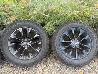 Jeep Gladiator Nighthawk OEM Wheels & Tires – Set of 4 – $1,200 OBO
