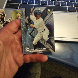 Pablo Olivares Baseball Card 