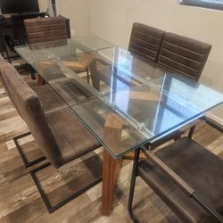 Austin Extendable Dining Table With 6 Chairs