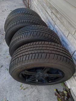 18' Michelin Rims And Tires Almost Brand New, 4 months of use... Obo