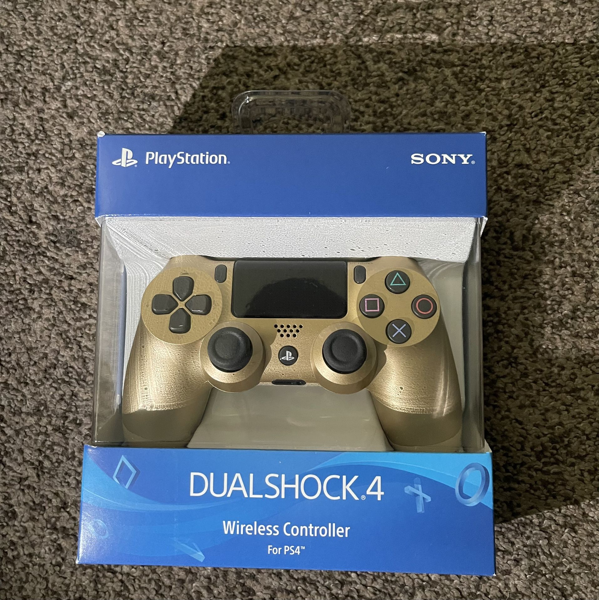 Gold ps4 controller brand new sealed