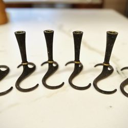 Vintage Danish Modern Dansk Candle Holders 