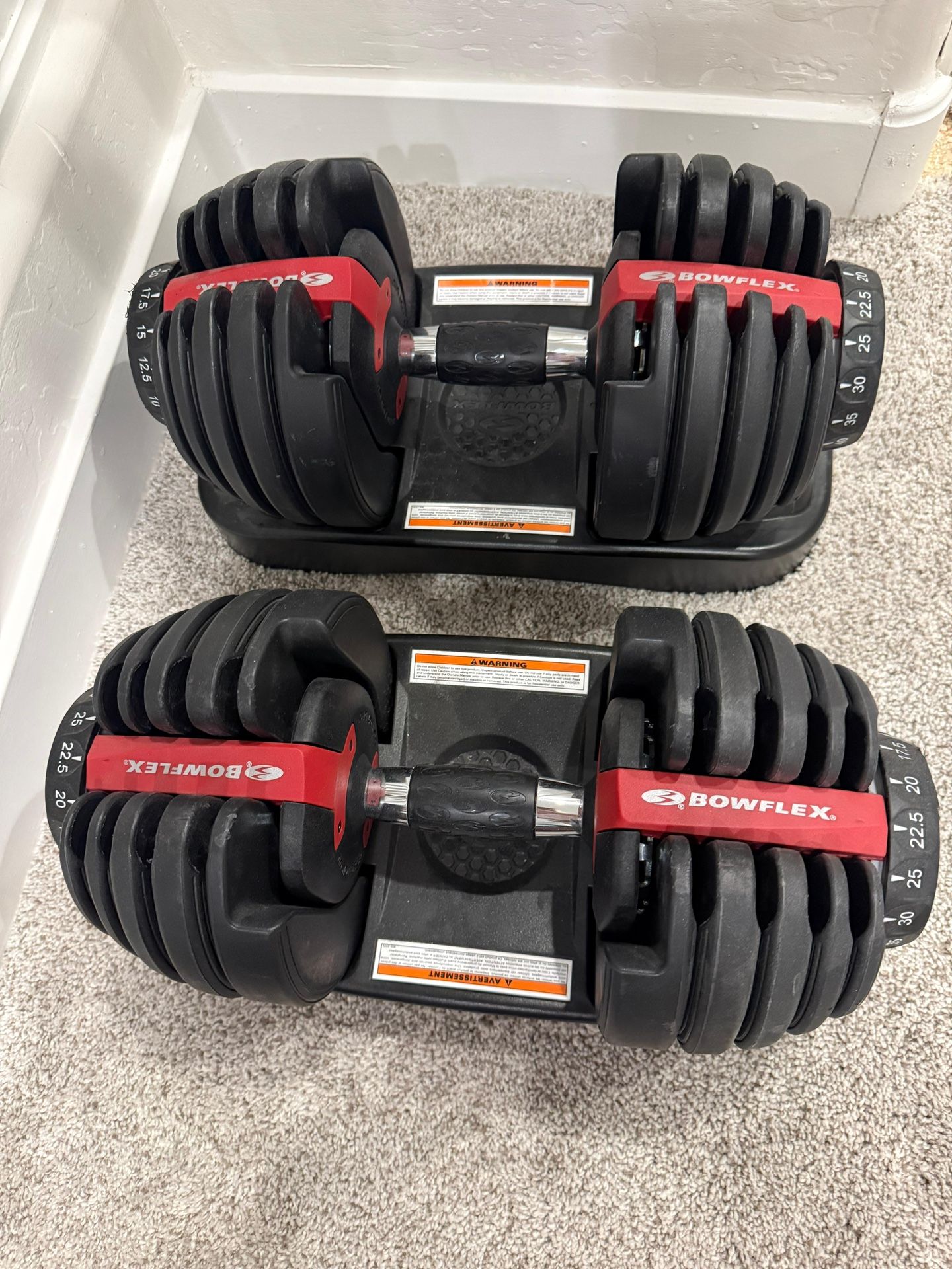 Bowflex Adjustable Dumbbells