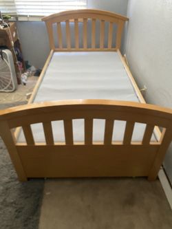 Twin Bed Frame & Bunk Board