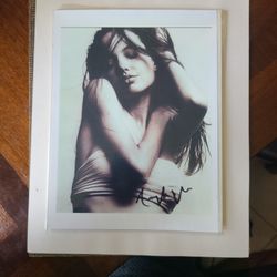 ANGE & JLO SIGNED PORTRAITS 