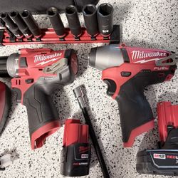 Milwaukee Drill And Impact M12