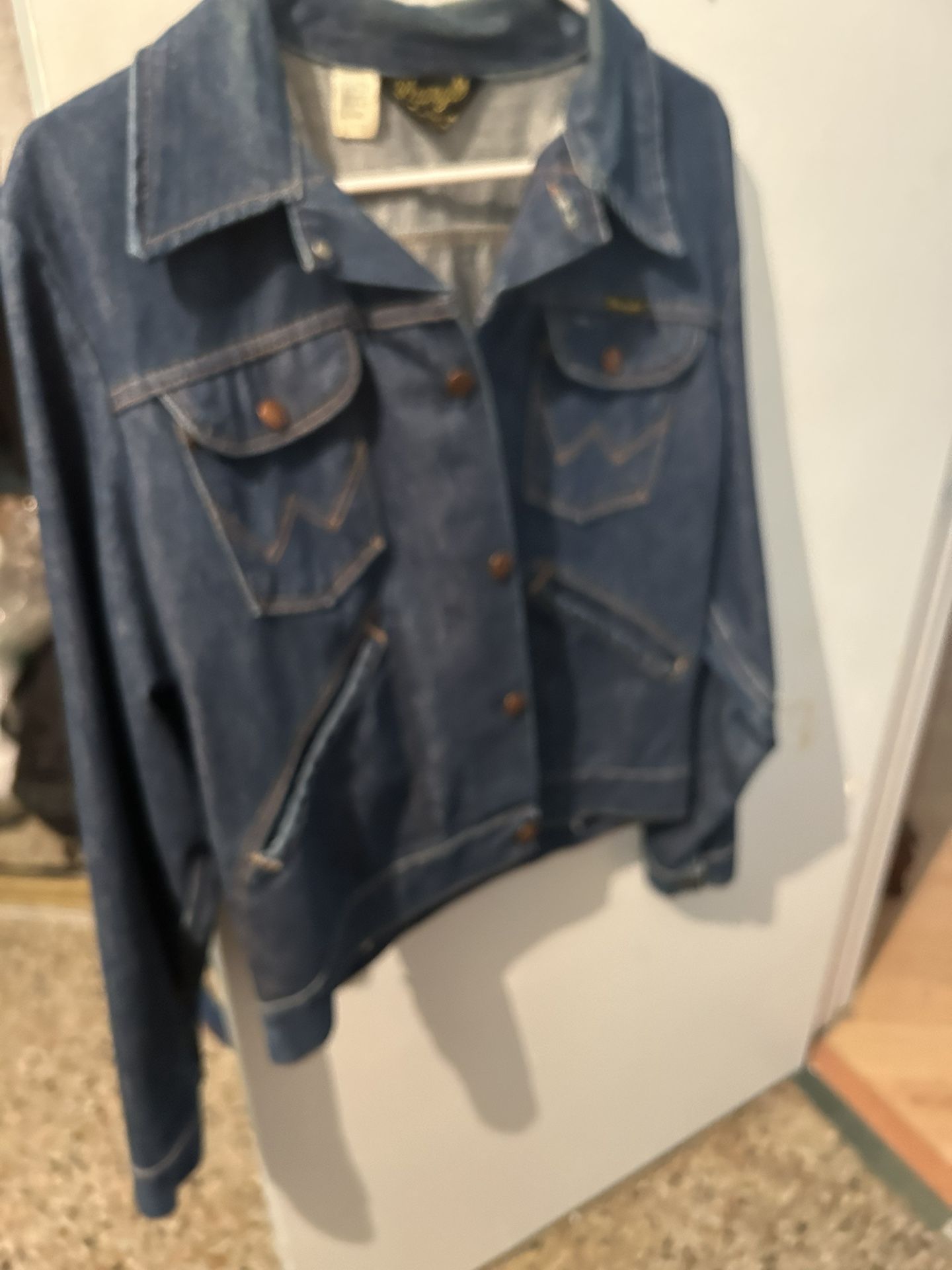 Wrangler denim Madewell jacket, excellent conditions, size 42