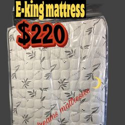 King Size Euro Pillow Top Mattress